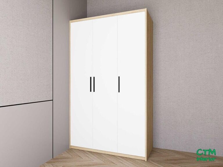 Tủ áo nhỏ 3 cánh mẫu 0 BT-48