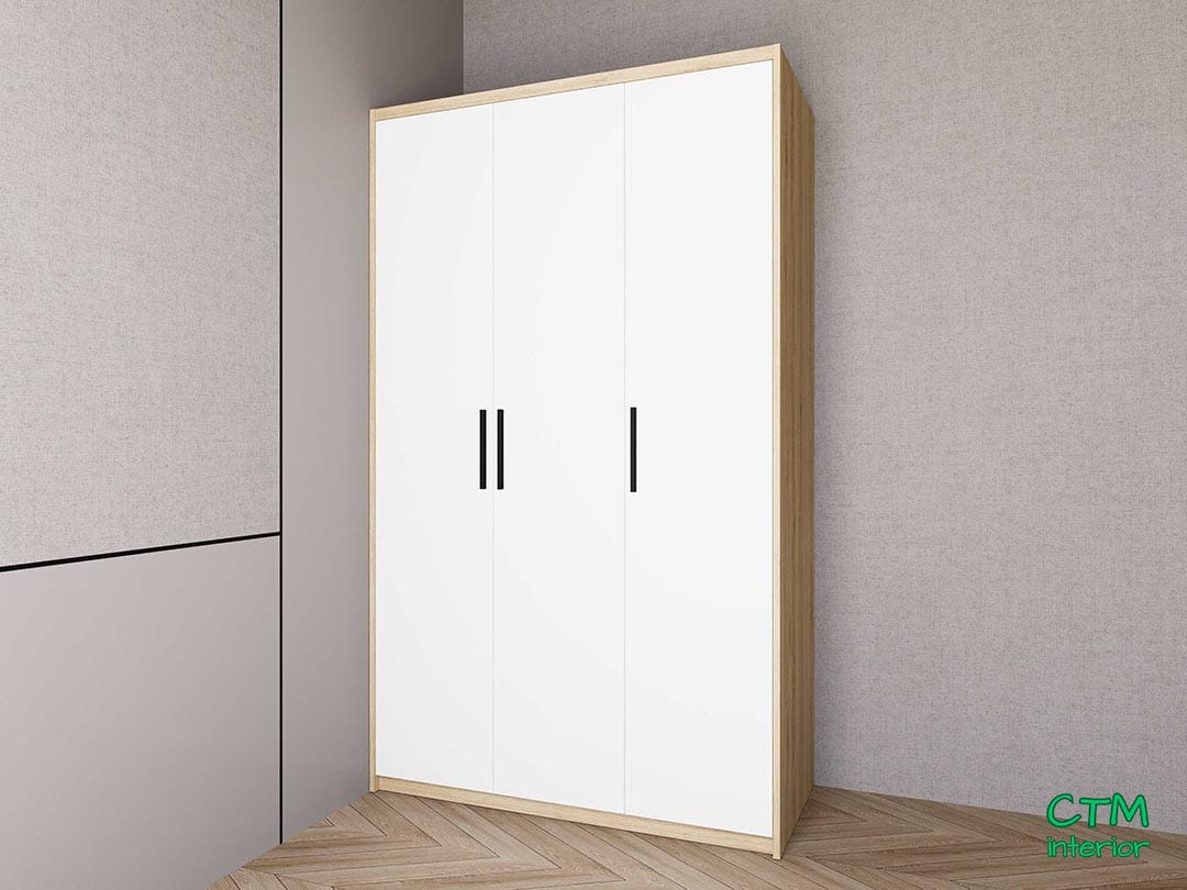 Tủ áo nhỏ 3 cánh mẫu 0 BT-48