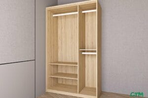Tủ áo nhỏ 3 cánh mẫu 1 BT-48