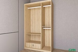 Tủ áo nhỏ 3 cánh mẫu 2 BT-48