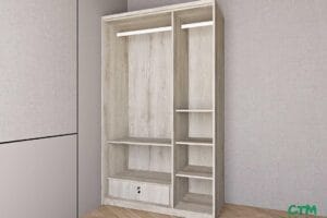 Tủ áo nhỏ 3 cánh mẫu 4 BT-148