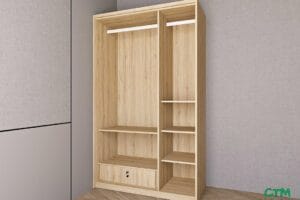 Tủ áo nhỏ 3 cánh mẫu 4 BT-48
