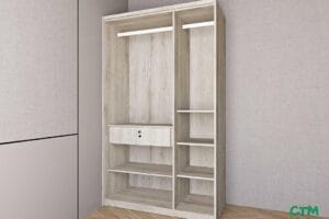 Tủ áo nhỏ 3 cánh mẫu 5 BT-148