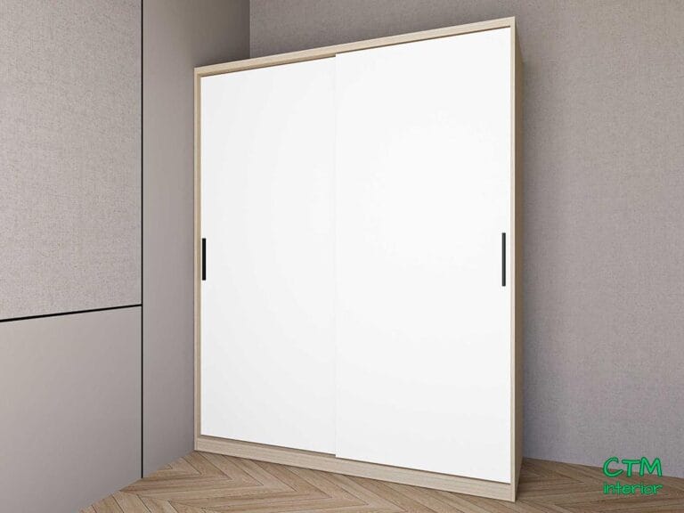 Tủ áo trung 2 cánh lùa mẫu 0 BT-06