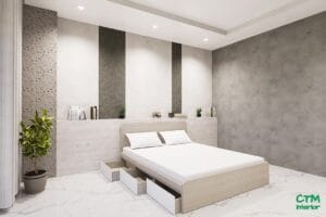 Giường bo hộc kéo bên trái BT-12
