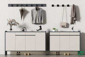 Tủ Để Giày Dép Gỗ Công Nghiệp – Thiết Kế Tinh Tế, Đa Năng