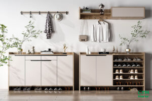 Tủ Giày Gỗ Công Nghiệp – Thiết Kế Hiện Đại, Chắc Chắn