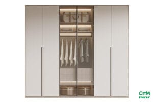 Tủ Gỗ Công Nghiệp 3 Buồng – Bền Đẹp, Giá Hợp Lý