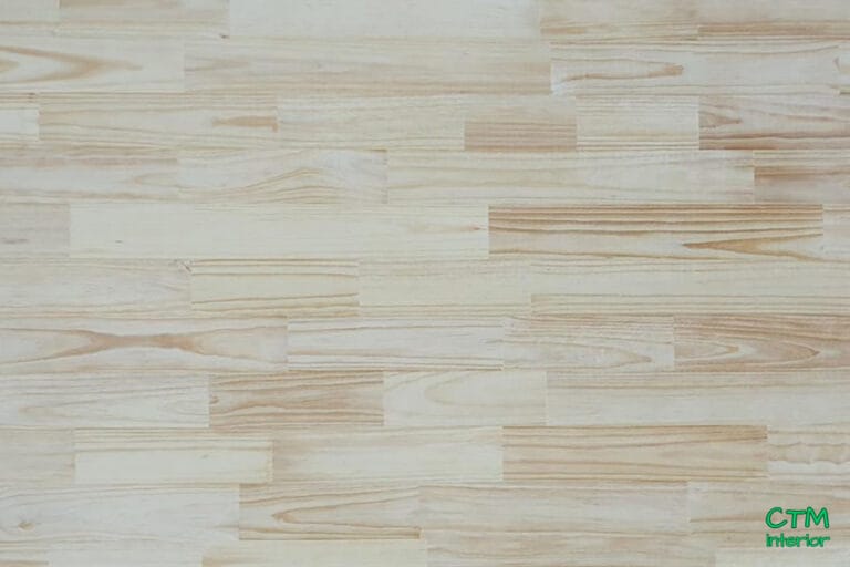 Bề mặt đặc trưng của gỗ ghép thanh